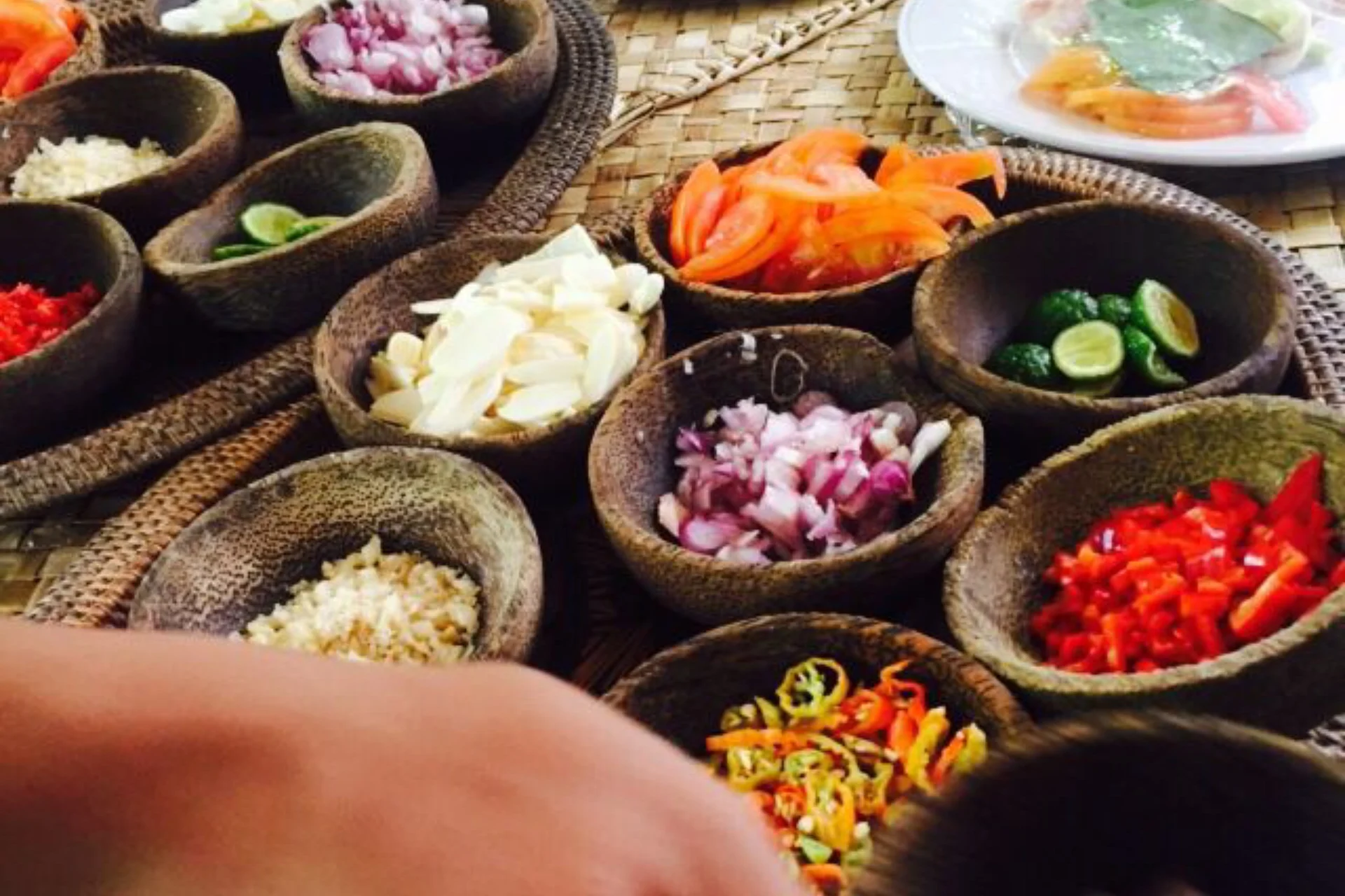 Balinese cooking class _.