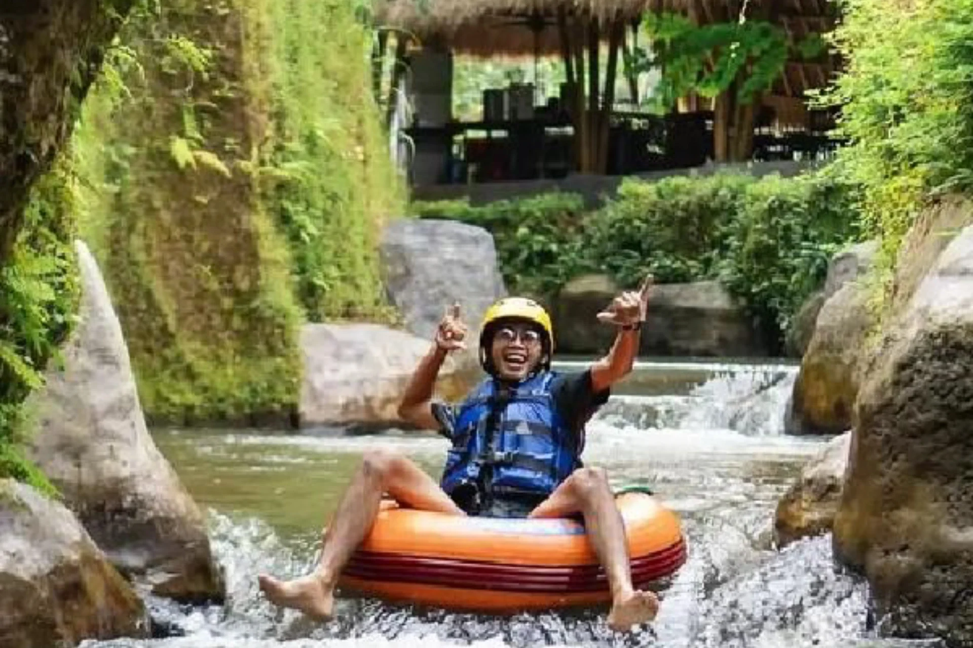 Cave Tubing Adventure & Rice terrace