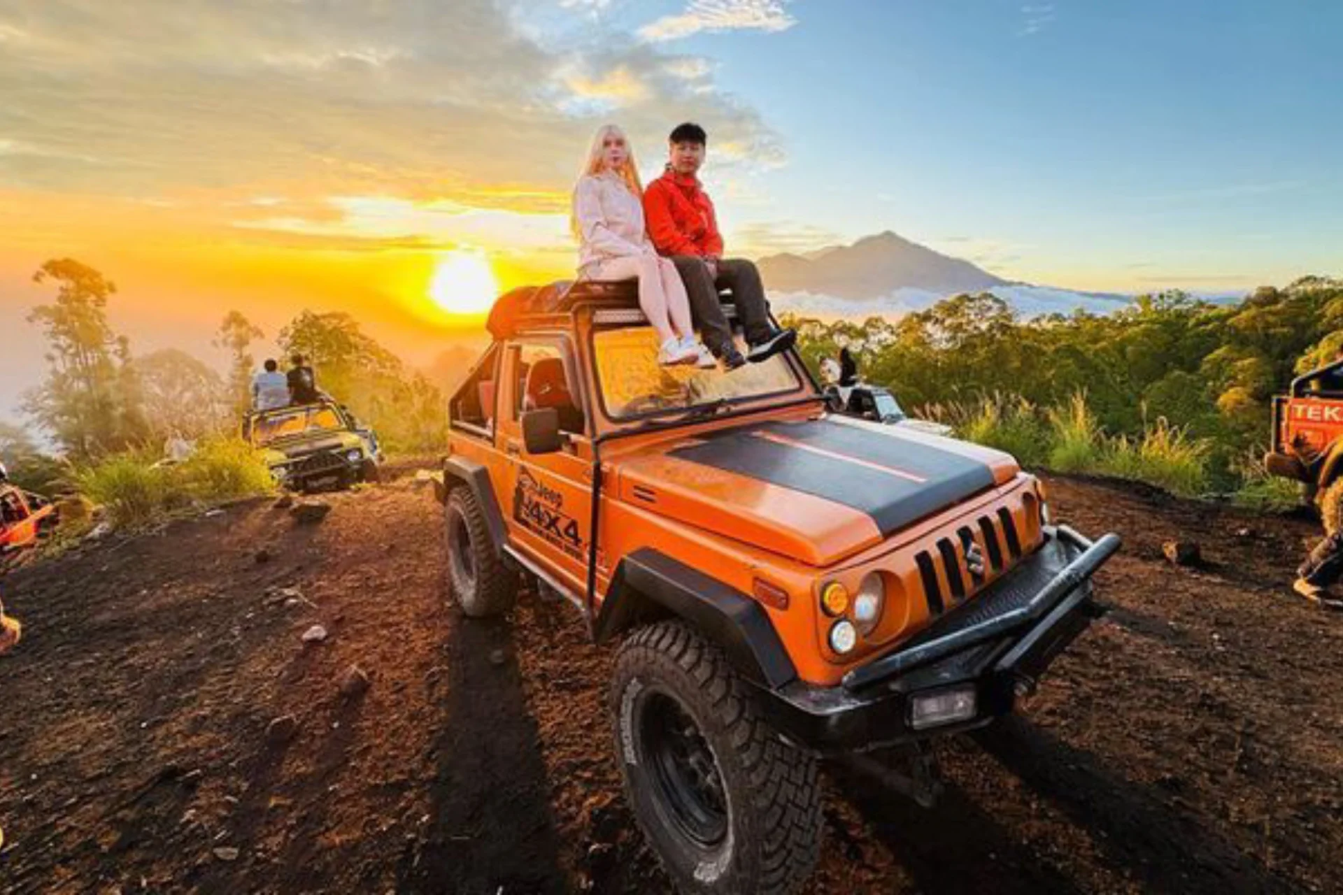 Mount Batur Jeep Sunrise Tour with Optional Add On