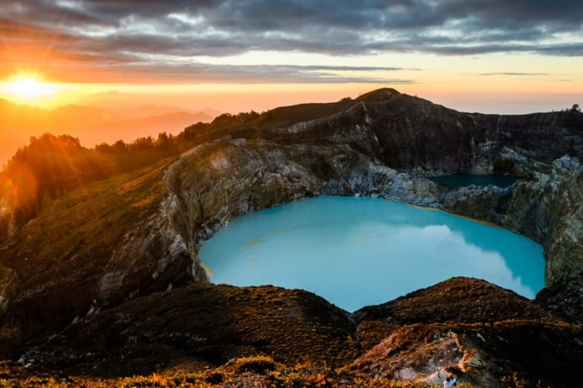 The Lakes of Mount Kelimutu, Indonesia