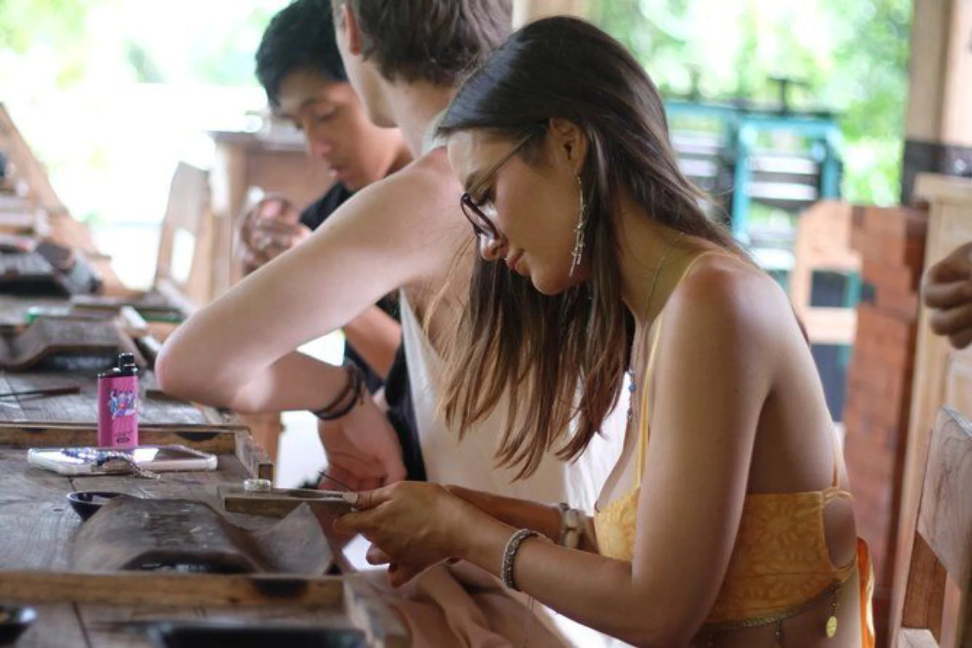 Ubud Silver Class Jewelry making in bali