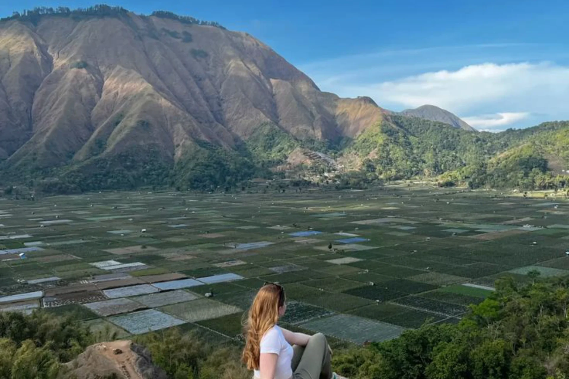 Viewing point in Sembalun Lombok ⛰️⭐️